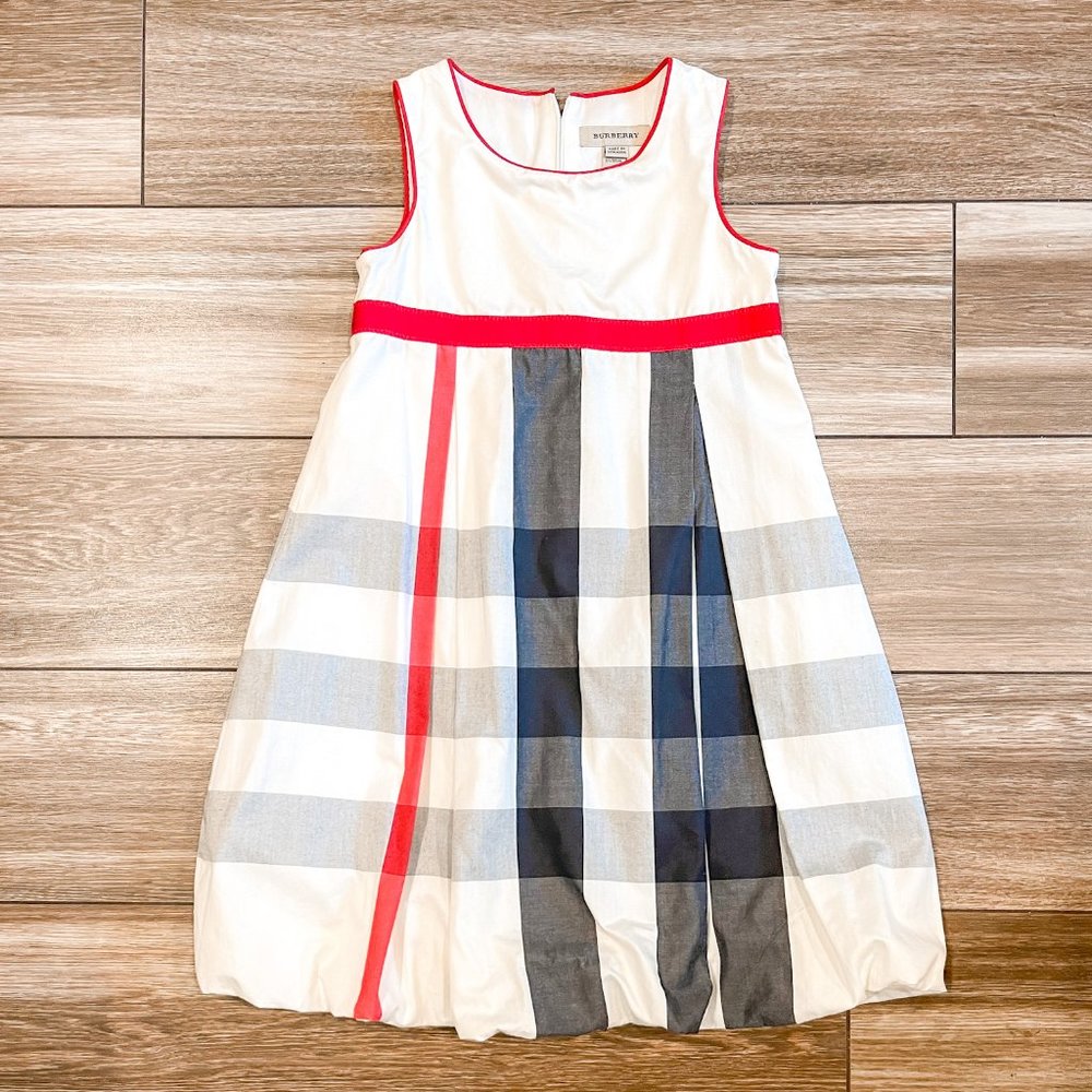 Burberry Girl Bubble Dress, Size 3Y